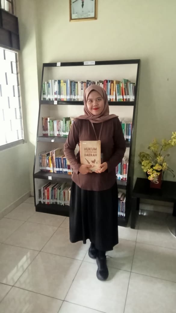 Perpustakaan Hukum JDIH Provinsi Lampung Terima Sumbangan Buku dari Dr. (C) Indah Satria, S.H., M.H.